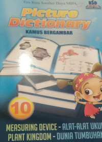Image of PICTURE DISCTIONARY- KAMUS BERGAMBAR 10